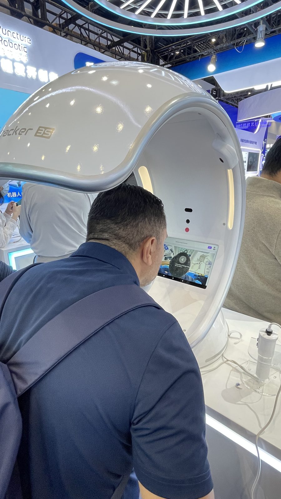 Supplier booth discussion during CMEF Autumn 2026