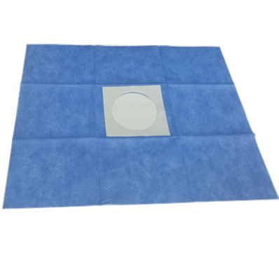 Disposable Nonwoven Surgical Drape Hospital Fenestration Surgical Drape with or without Adhesive 2