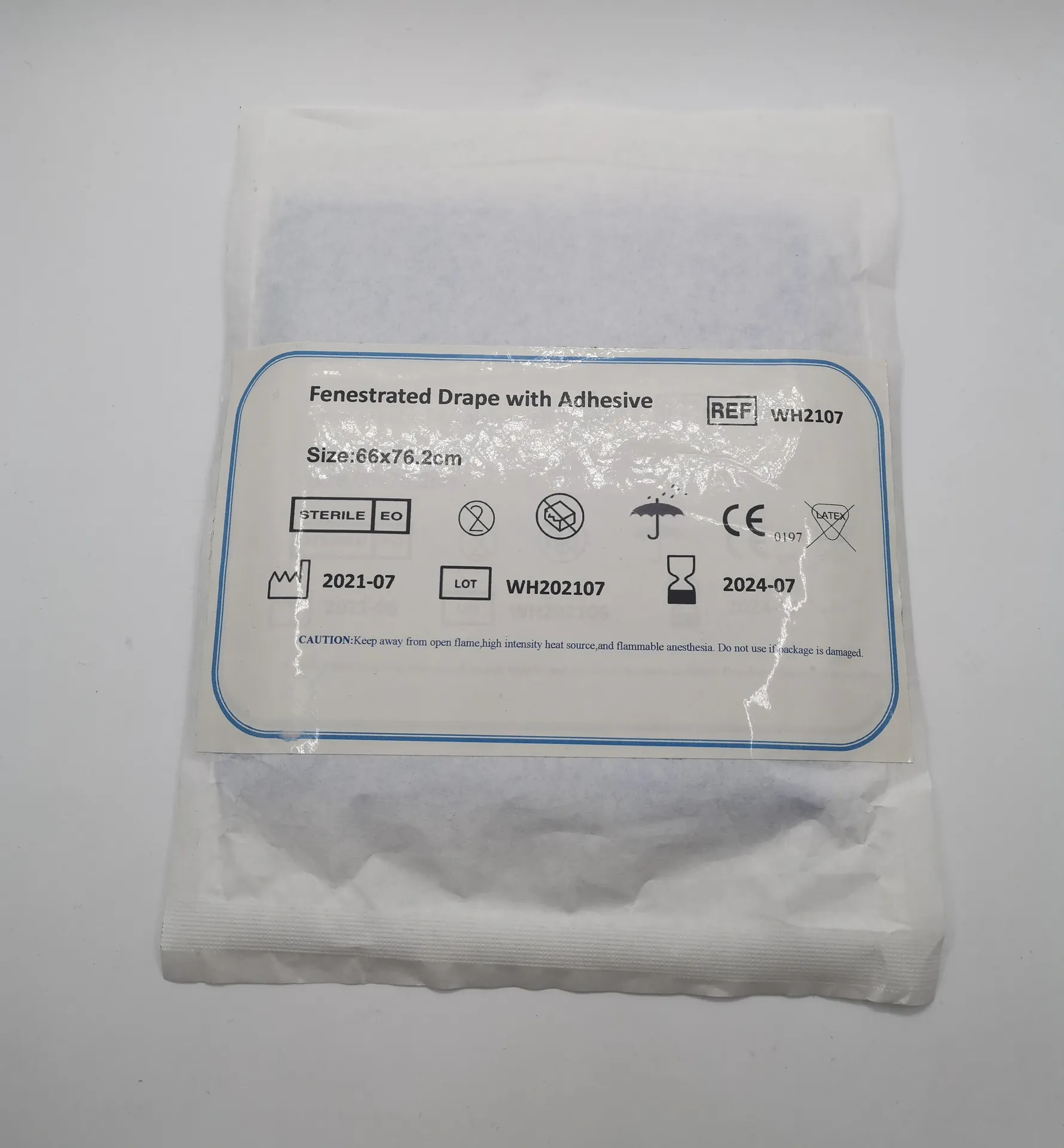 Disposable Nonwoven Surgical Drape Hospital Fenestration Surgical Drape with or without Adhesive 4