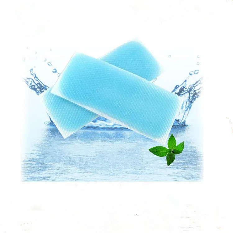 Color Change Non Woven Quick Relief Headache Fevers Muscle Pains Cooling Fever Gel Patch Relief Fever Physical Cooling Gel Patch Sheet 9