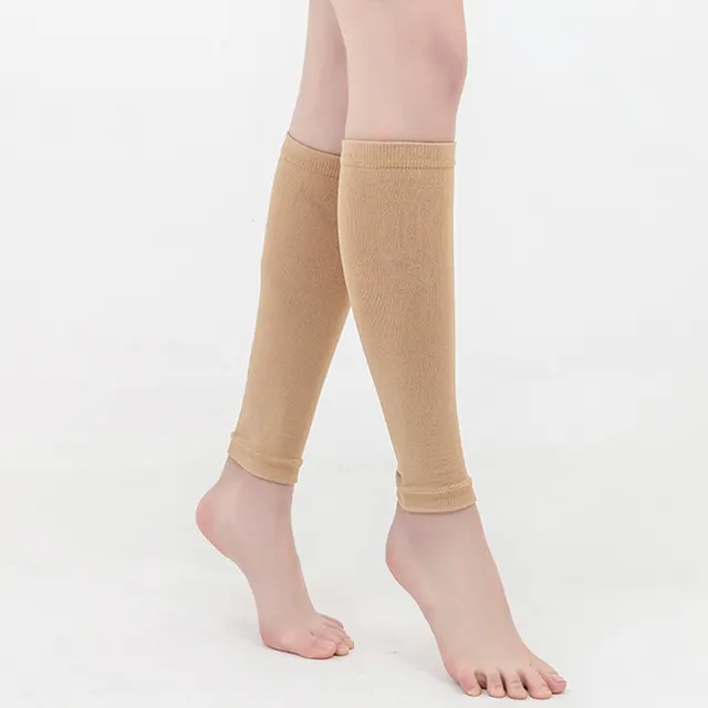 Calcetines de compresión elástica médicos para varices 20-30mmHg para pantorrilla