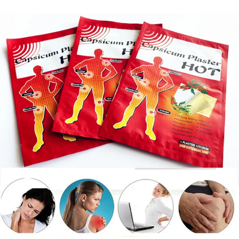 Medical Neck and Shoulder Pain Relief Plaster Hot Pain Patch Capsicum Plaster 3