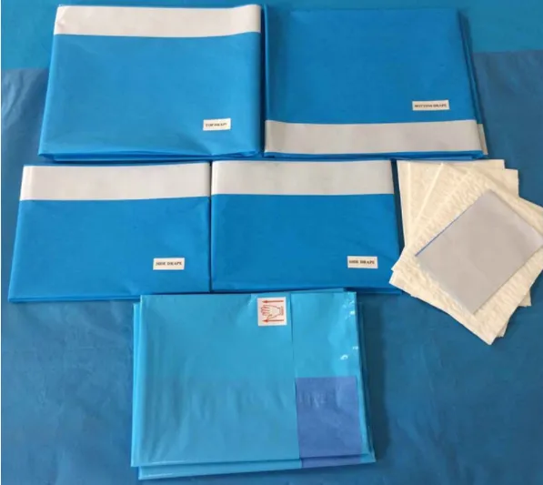 Disposable Angiography Pack Surgical Drape Pack 2