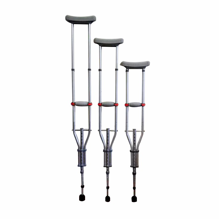 Aluminum underarm crutch disabled walking crutch for adult 2