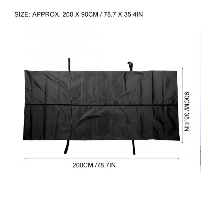 Bolsa para cadáver/ cuerpo sin vida de funeral de PVC PEVA blanca recubierta de nylon desechable OEM