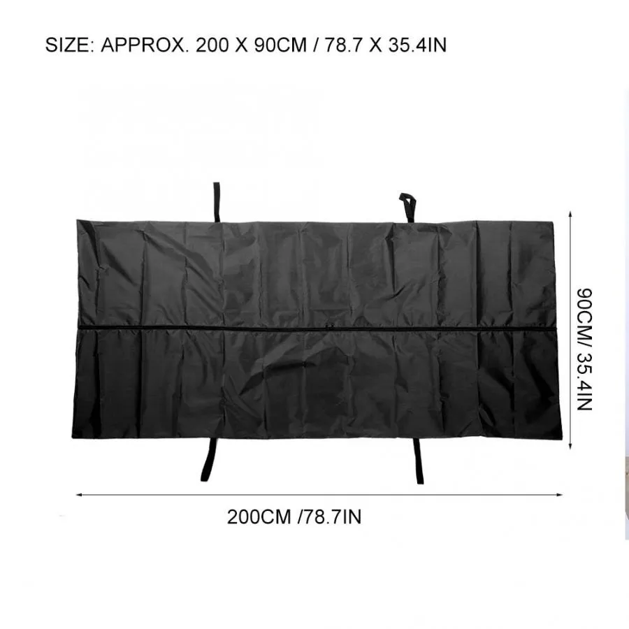 Bolsa para cadáver/ cuerpo sin vida de funeral de PVC PEVA blanca recubierta de nylon desechable OEM