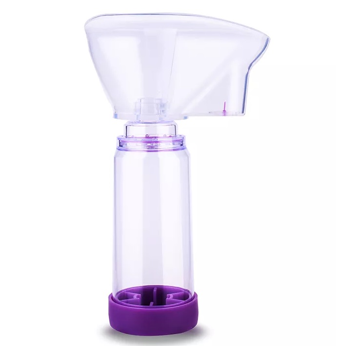 Aerosol chamber medical supplies asthma spacer and aerosol holding chamber 4