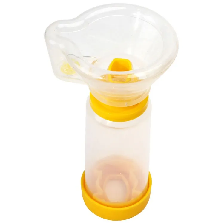 Aerosol chamber medical supplies asthma spacer and aerosol holding chamber 2
