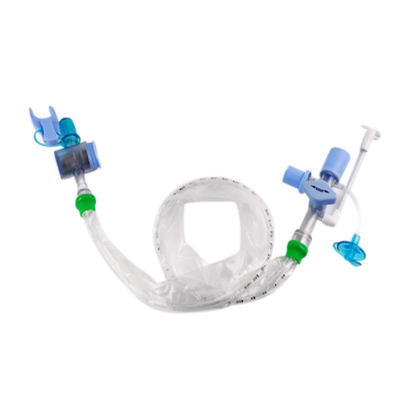 Medical Disposable PVC Soft Closed Suction Catheter Tube 24h/72h 2