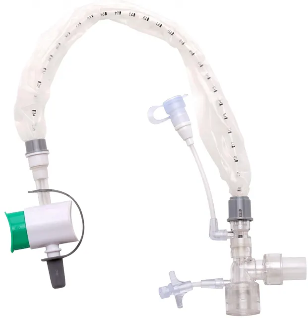 Tubo de succión cerrada médica de 24 horas/72 horas, catéter de succión cerrada FR6~FR18