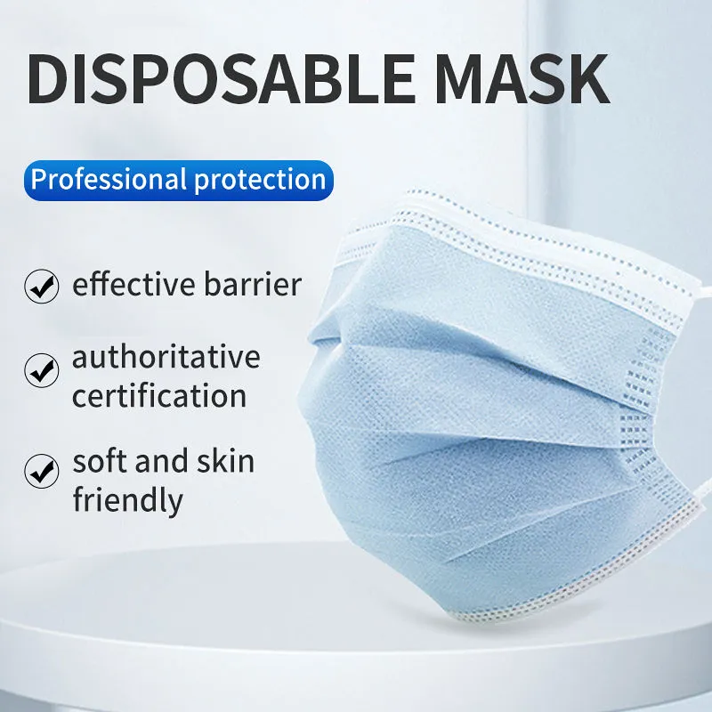 Non-woven fabric face mask 6