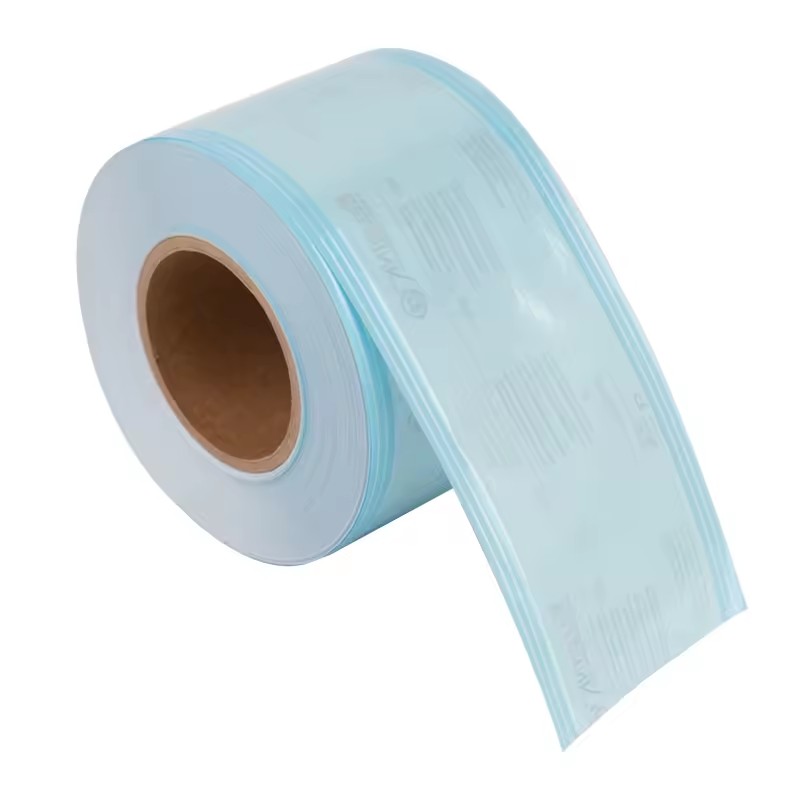 Disposable Autoclave Medical Paper Sterilized Flat Reel Pouches 6