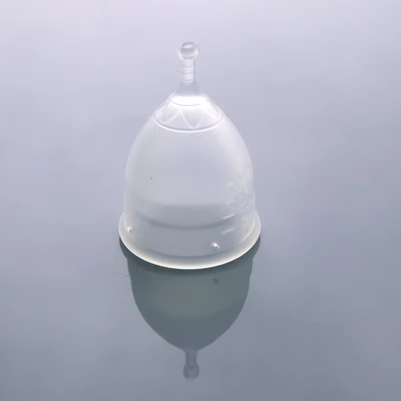 Reusable medical silicon S L menstrual cup for lady care 4