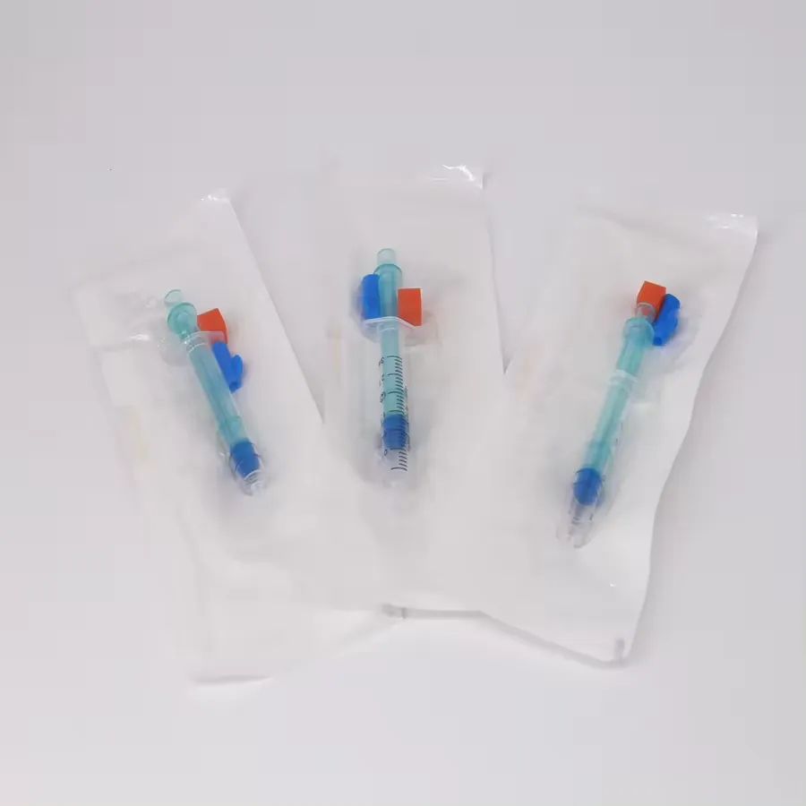Disposable 22g/23G/26g Syringe for Arterial Blood Gas Collection Artery Compression Device Sampler 3