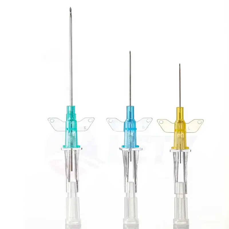 18G 26G Disposable Veterinary Medicine Needle Iv Cannula with Wings Set 2