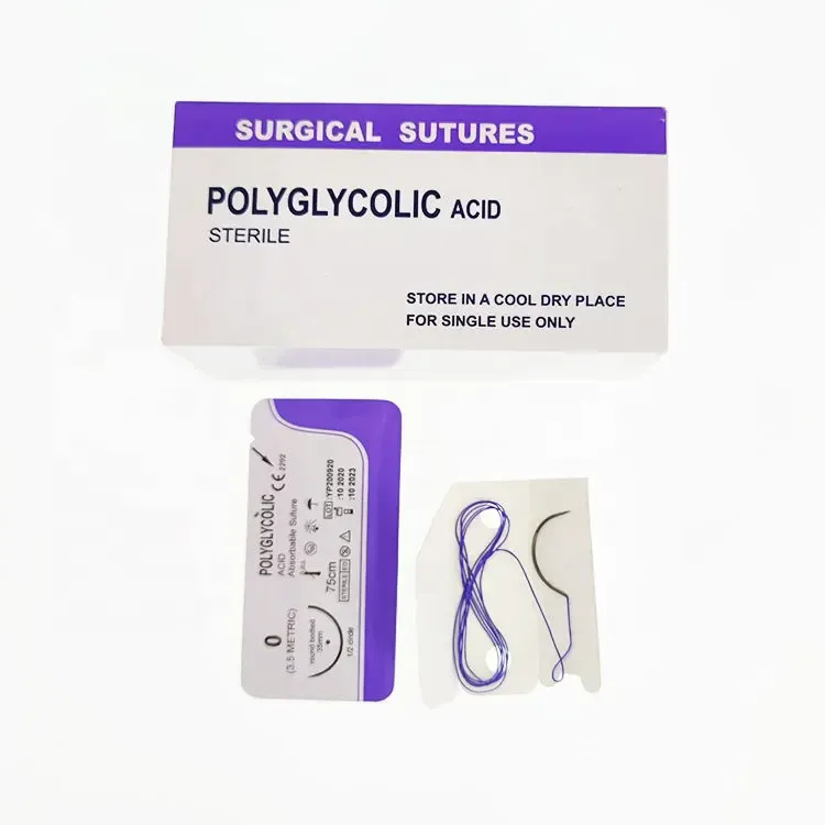 Chromic Plain PDO Nylon Silk Polyglycolic Acid PGA Thread Lift 4
