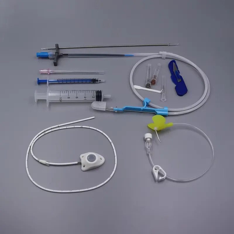 Medical Disposable Implantable PICC Port-Chemo-Port Port-a-Cath Kit 3