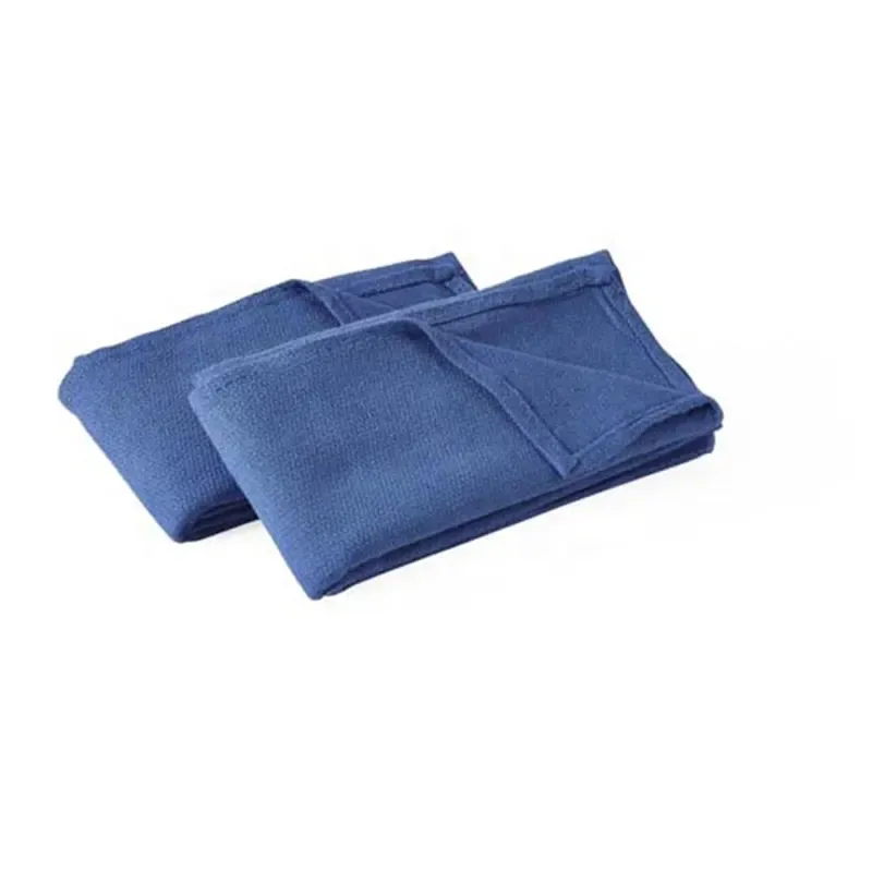 100% cotton blue surgical towel with EO sterilized for medical use 3
