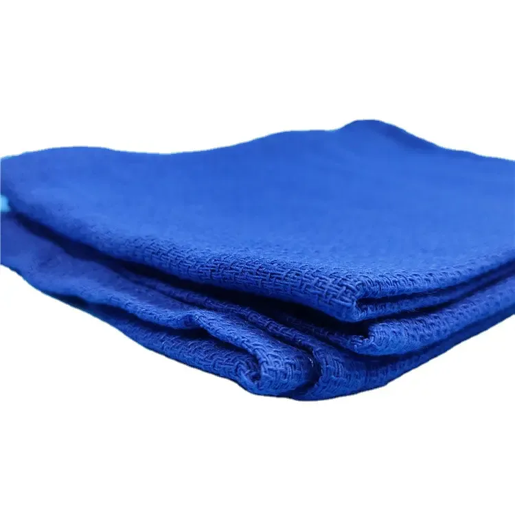 100% cotton blue surgical towel with EO sterilized for medical use 2