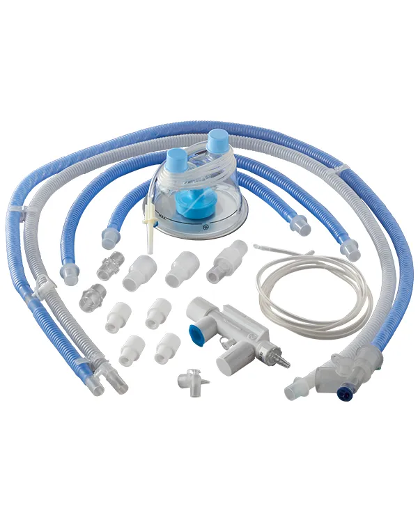 High-Flow Reusable Adult Breathing Circuit Heated Wire with Humidification 2