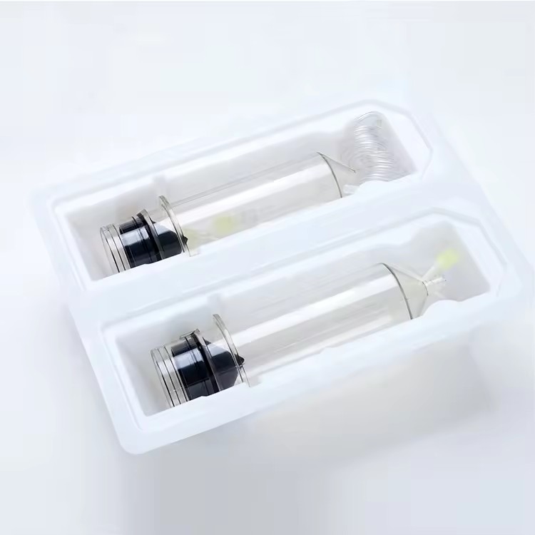 Hospital customized 65ml,100ml,150ml,200ml High-Pressure CT Angiography Imaging Disposable Syringe 5