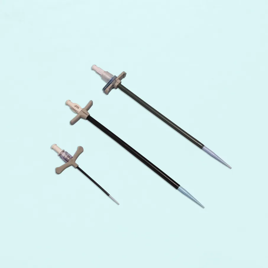 Dilatador desechable y vaina de pelado para acceso vascular eficiente | WeHere Medical