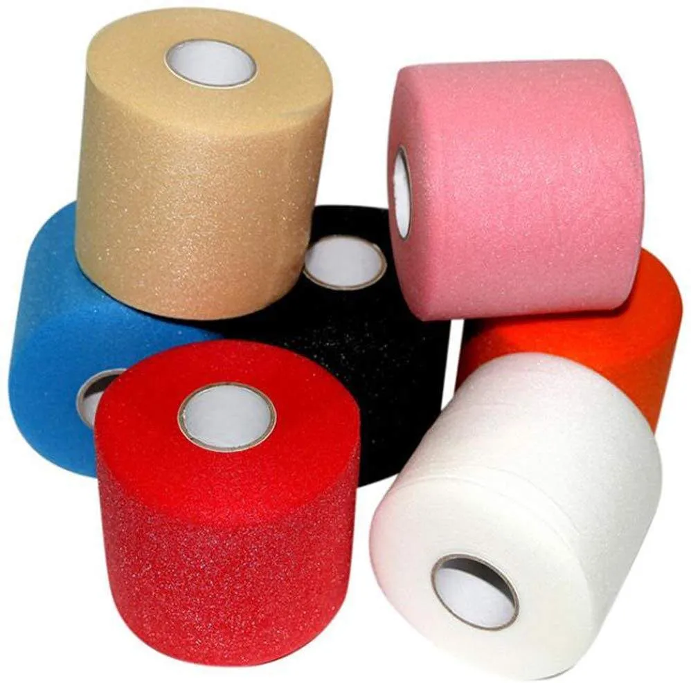 Thin Pretape Pre-Wrap Sports Tape Soft Foam Under Wrap Bandage General Medical Supplies 5