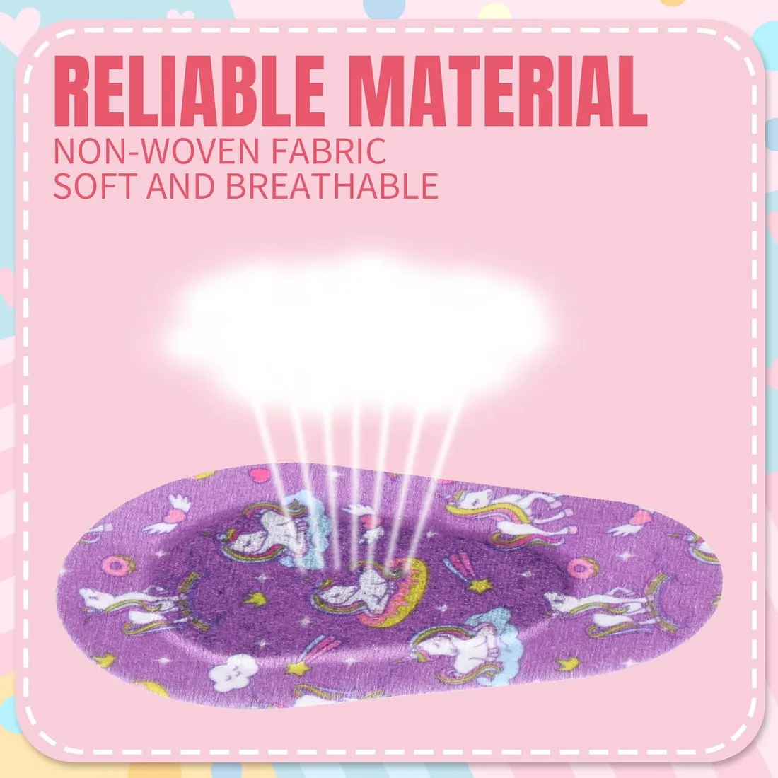 Hypoallergenic Non Woven Adhesive Disposable Amblyopia Eye Patches Eye Pad 6