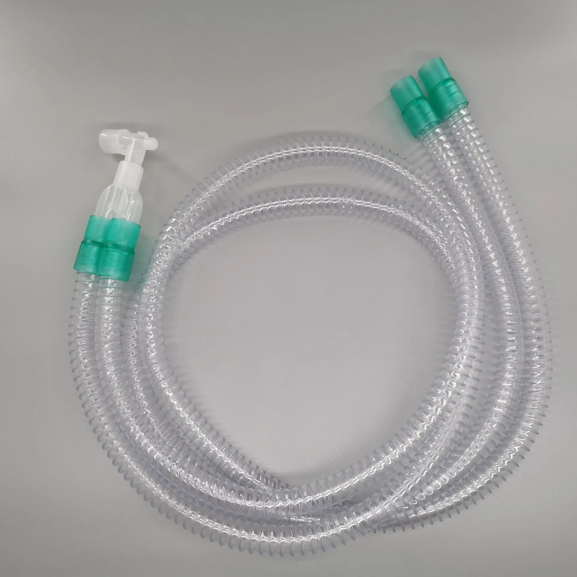 Disposable Medical Grade PVC Anesthesia Breathing Circuit for Hospital Use Adult/Child Smooth Bore Machinery CE Certified 2