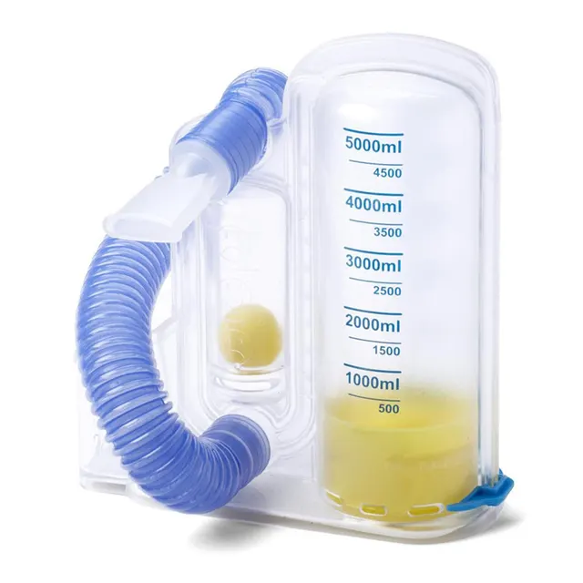 Equipamiento de rehabilitación de capacidad vital de grado médico en PVC, mejora de la función respiratoria para adultos y niños