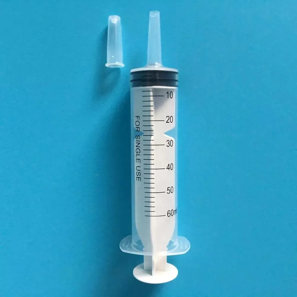 Disposable large Irrigation Syringe with/without caps all sizes CE ISO 3
