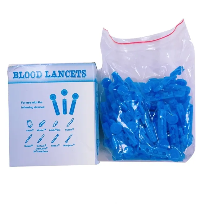 Disposable sterile twist blood lancet with CE,ISO 4