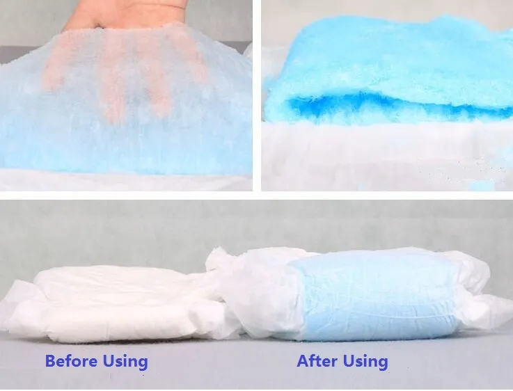 Medium Size Adult Diaper for Elderly and Patients in Hospital 6
