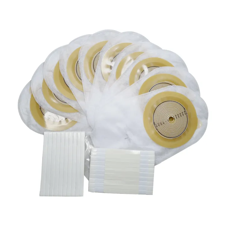 Two-piece colostomy bag (piece artificial anus bag) 6