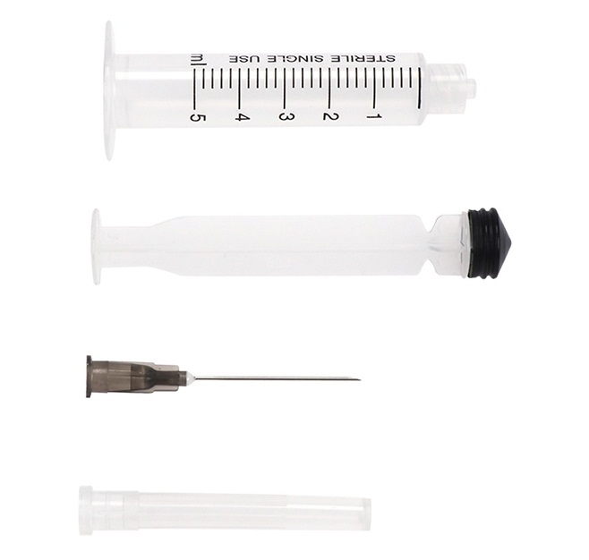 CE&ISO 20ml Sterile Plastic Disposable Syringe 2