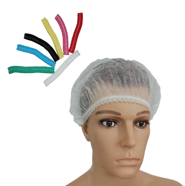 Gorro/Visera Quirúrgica No Tejida Desechable Clip para uso en Quirófano por cirujanos y enfermeras
