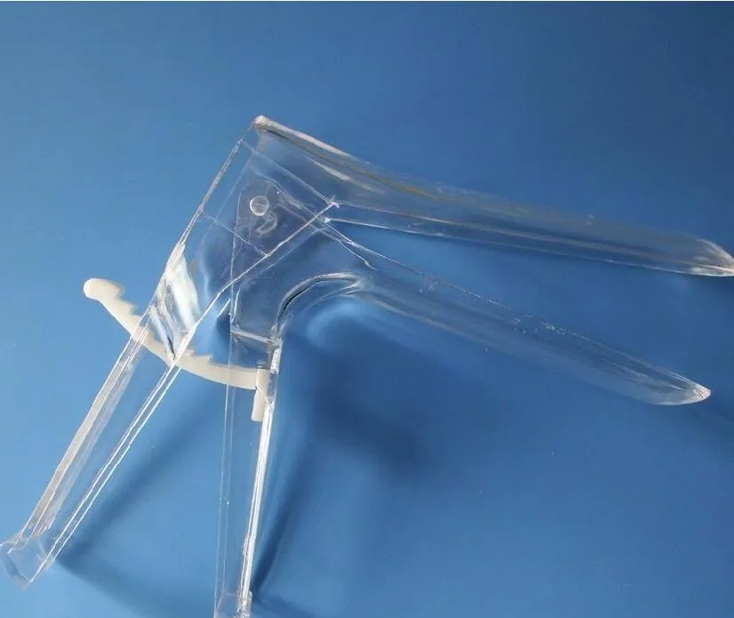 Espéculo vaginal estéril desechable tipo gancho