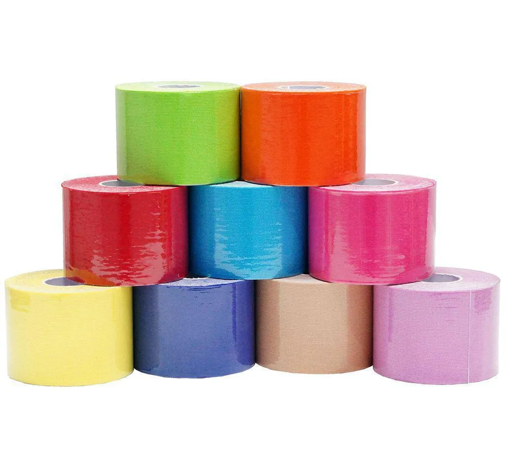Printing Self Adhesive Kinesiology Sport Water Proof and Sweat Proof Quick-drying Tape 2