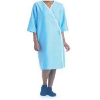 Bata médica desechable para examen de paciente