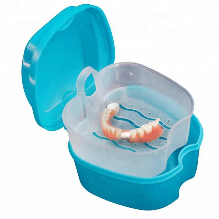 Blue Rising Basket Denture Cleaning Box Denture box 4