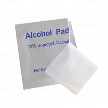 Medical Alcohol Prep Pad 70% Isopropyl Alcohol Swabs with CE,ISO 3
