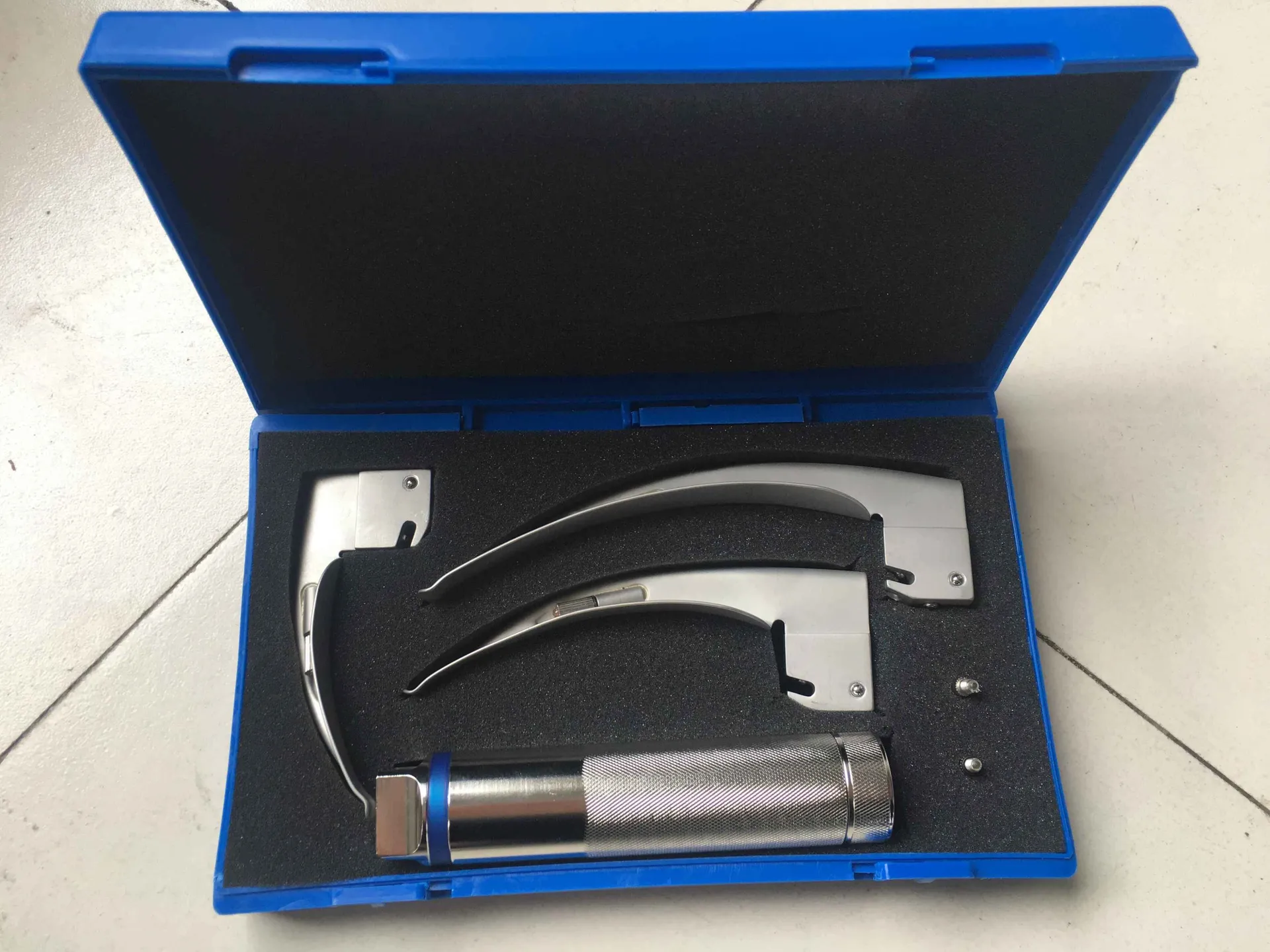 Stainless Steel flexible of laryngoscope set 3