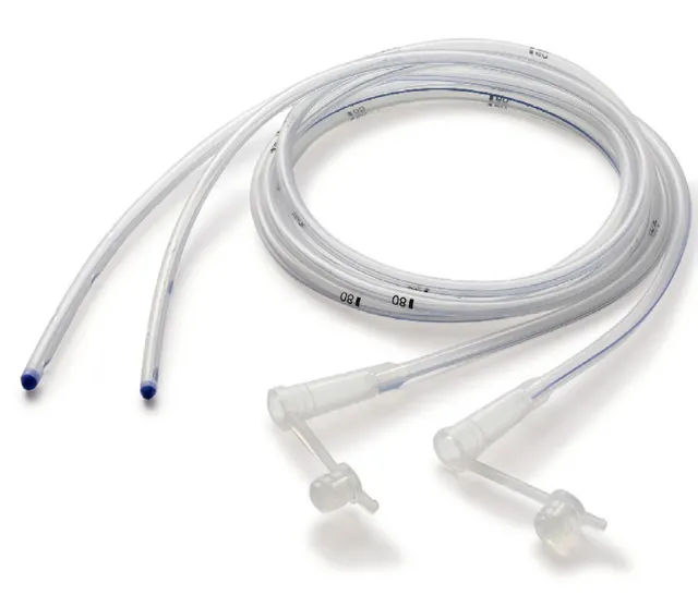 Sonda gástrica de silicona médica desechable para alimentación con FDA, CE, ISO