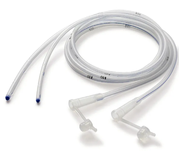 Sonda gástrica de silicona médica desechable para alimentación con FDA, CE, ISO