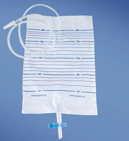 Medical Disposable Portable Urine Meter Drainage Bag FDA,CE,ISO 3