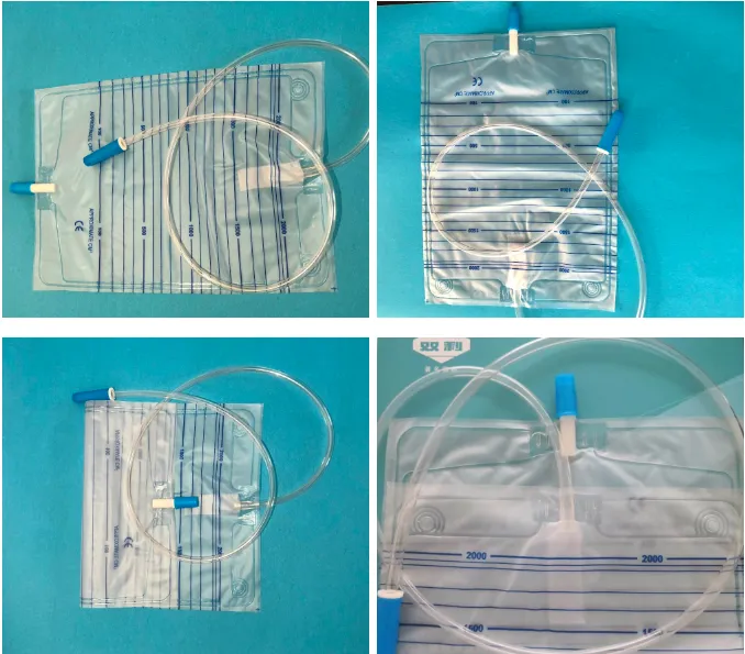 Medical Disposable Urine Bag With FDA CE ISO 5