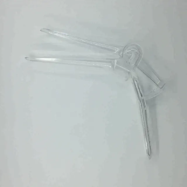 Espéculo vaginal estéril médico desechable con botón de gancho tipo Asia/Australia
