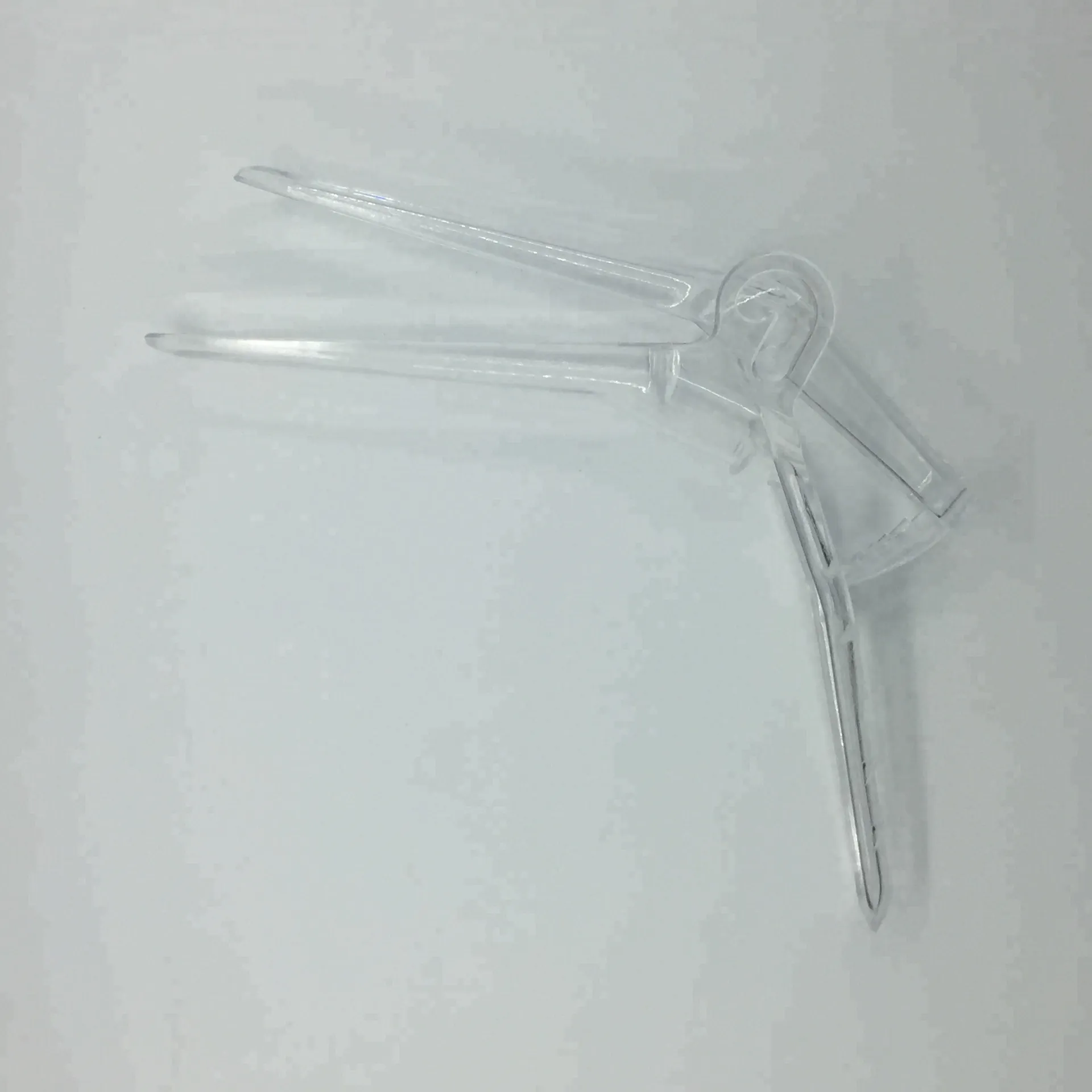 Espéculo vaginal estéril médico desechable con botón de gancho tipo Asia/Australia