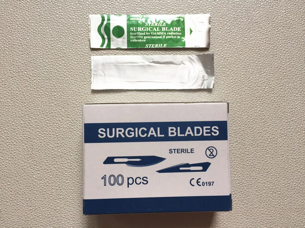 Disposable Sterile Stainless Steel Surgical Blade With CE,ISO 4