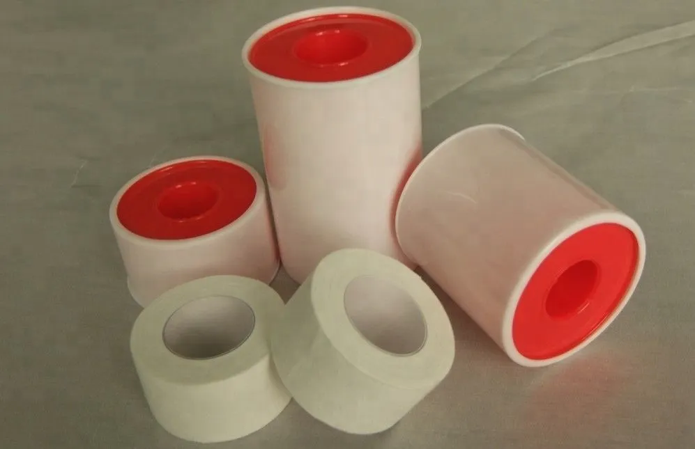 Zinc Oxide Surgical Medical Adhesive Plaster / Tape with FDA,CE,ISO 3